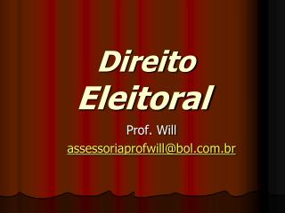 Direito Eleitoral