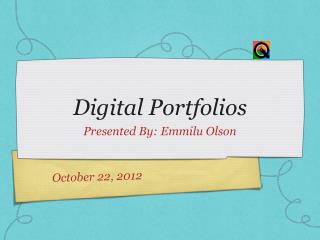 Digital Portfolios