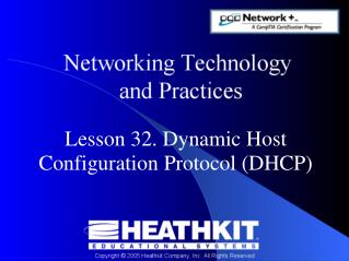 Lesson 32. Dynamic Host Configuration Protocol (DHCP)