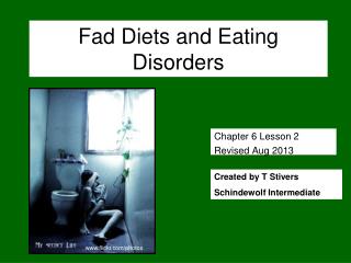 Fad Diets and Eating Disorders