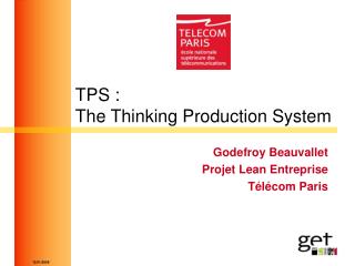 TPS : The Thinking Production System