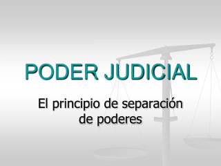 PODER JUDICIAL