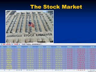 The Stock Market