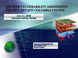AQUIFER VULNERABILITY ASSESSMENT: PROJECT REVIEW COLUMBIA COUNTY