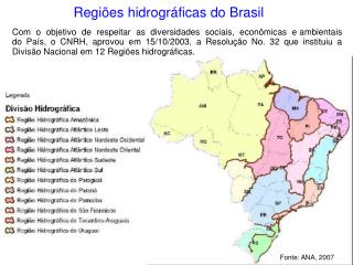 Regiões hidrográficas do Brasil