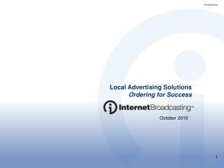 Local Advertising Solutions Ordering for Success