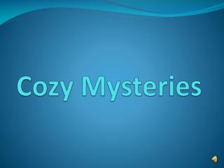 Cozy Mysteries