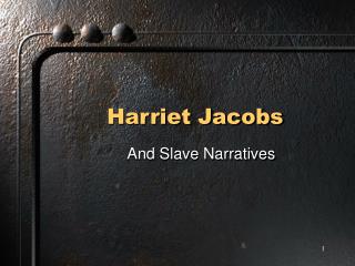 Harriet Jacobs