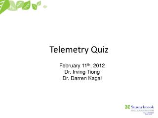 Telemetry Quiz