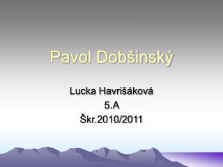 Pavol Dobšinský