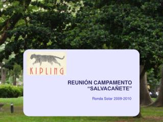REUNIÓN CAMPAMENTO “SALVACAÑETE”