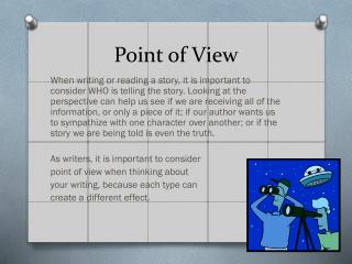 Point of View