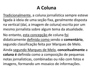 A Coluna