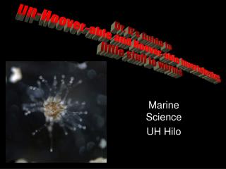 Marine Science UH Hilo