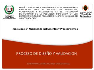 PROCESO DE DISEÑO Y VALIDACION