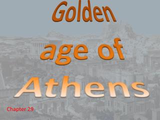 Golden age of Athens