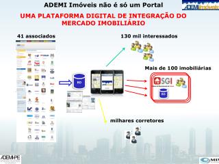 ADEMI Imóveis não é só um Portal UMA PLATAFORMA DIGITAL DE INTEGRAÇÃO DO MERCADO IMOBILIÁRIO