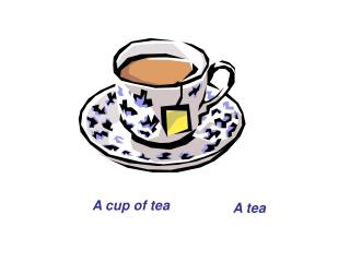 A cup of tea