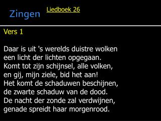 Zingen