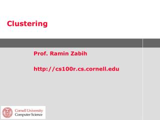 Clustering