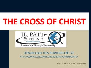 THE CROSS OF CHRIST