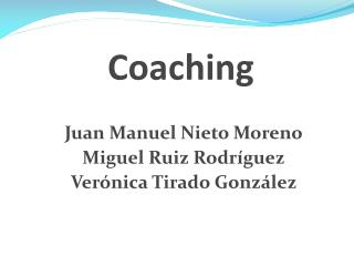 Coaching