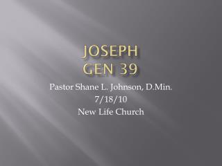Joseph Gen 39