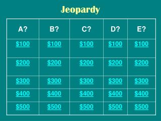 Jeopardy