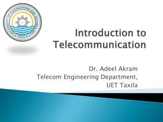 Introduction to Telecommunication