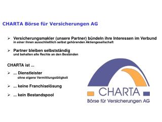 CHARTA Börse für Versicherungen AG