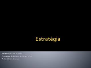 Estratégia