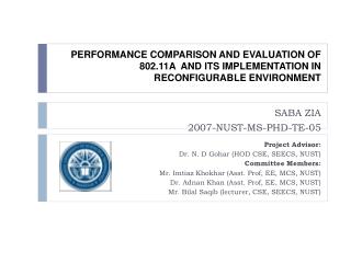 SABA ZIA 2007-NUST-MS-PHD-TE-05