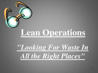 Lean Operations