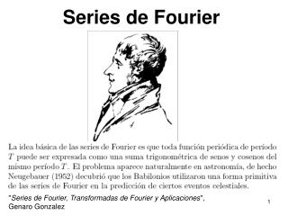 Series de Fourier