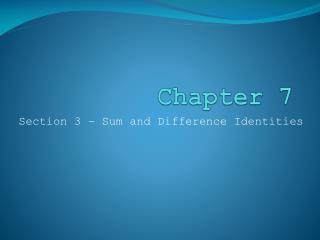 Chapter 7