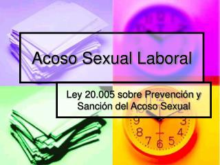 Acoso Sexual Laboral