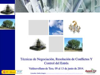 Técnicas de Negociación, Resolución de Conflictos Y Control del Estrés