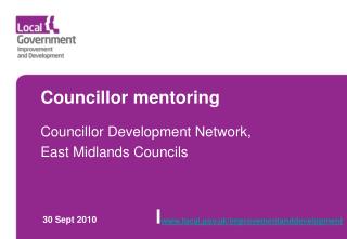 Councillor mentoring