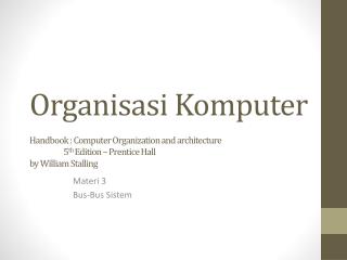 Materi 3 Bus-Bus Sistem
