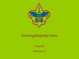 Scouting Jeopardy Game