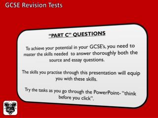 “PART C” QUESTIONS