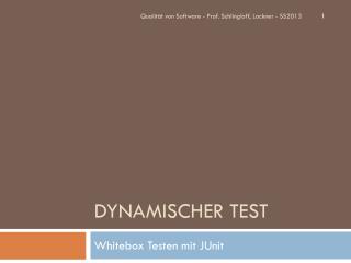 Dynamischer Test