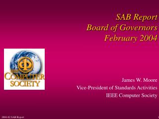 SAB Report Board of Governors February 2004