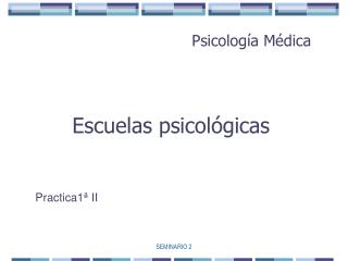 Escuelas psicológicas
