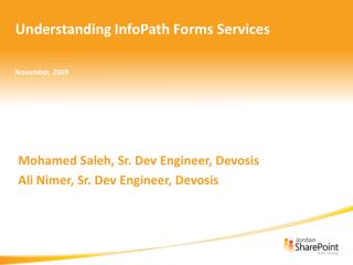Understanding InfoPath Forms Services