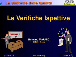 Le Verifiche Ispettive