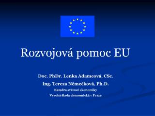 Rozvojová pomoc EU