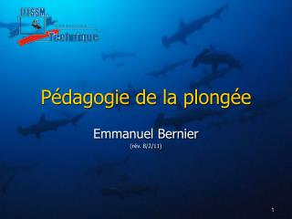 Pédagogie de la plongée