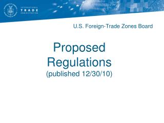 Proposed Regulations (published 12/30/10)