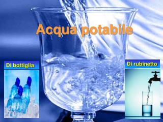 Acqua potabile